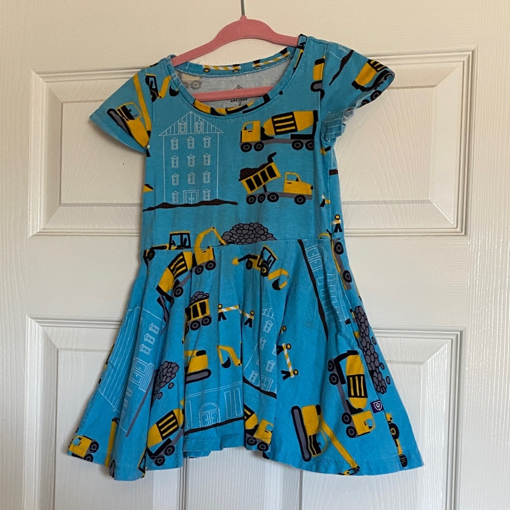 Princess Awesome Construction Print